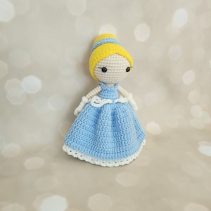 Crochet Doll Pattern, Cinderella, Amigurumi Doll Pattern, PDF English Pattern