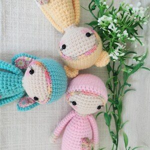 Crochet Doll Pattern, Sweety Dolls, Amigurumi Doll Pattern,  PDf English pattern