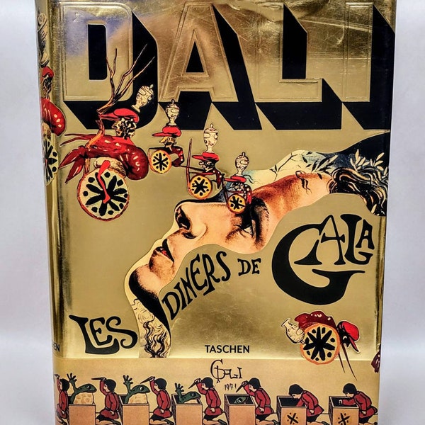 Diners de Gala, by Salvador Dali. Taschen Reprint edition, 2016, Taschen, Koln