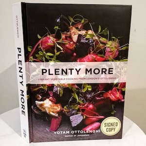 Signed Ottolenghi &#39;Plenty More&#39; Cookbook - 1st U.S. Edition