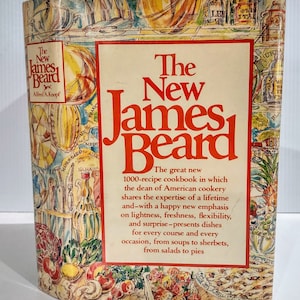 Beschriftete Erstausgabe: The New James Beard Kochbuch, 1981