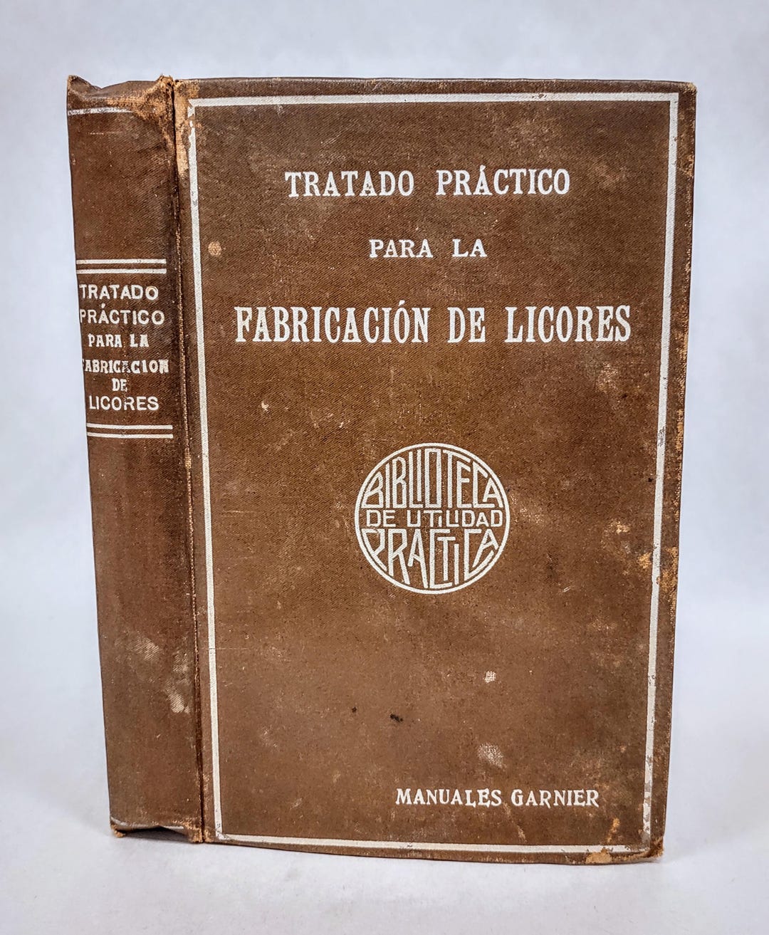 Antique Spanish Liquor Making Book: Circa 1900, Paris - Etsy