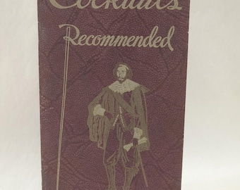 Low-Down on Mix-Ups, by Calvert Maryland Distilling Co., 1935, Second Edition, Baltimore, MD