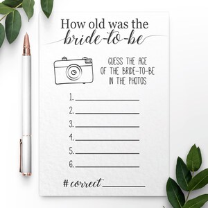 How Old Was the Bride-to-be How Old Was the Bride-to-be - Etsy Norway