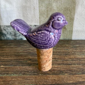 Cork Wine Bottle Stoppers - Ceramic and Cork - Portuguese cuisine