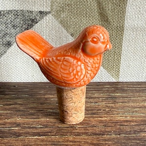 Cork Wine Bottle Stoppers - Ceramic and Cork - Portuguese cuisine