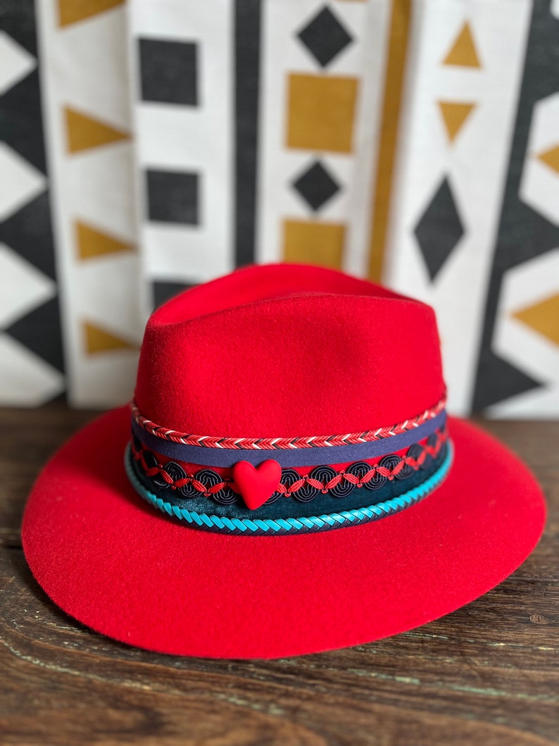 Felted Wool Fedora Hat