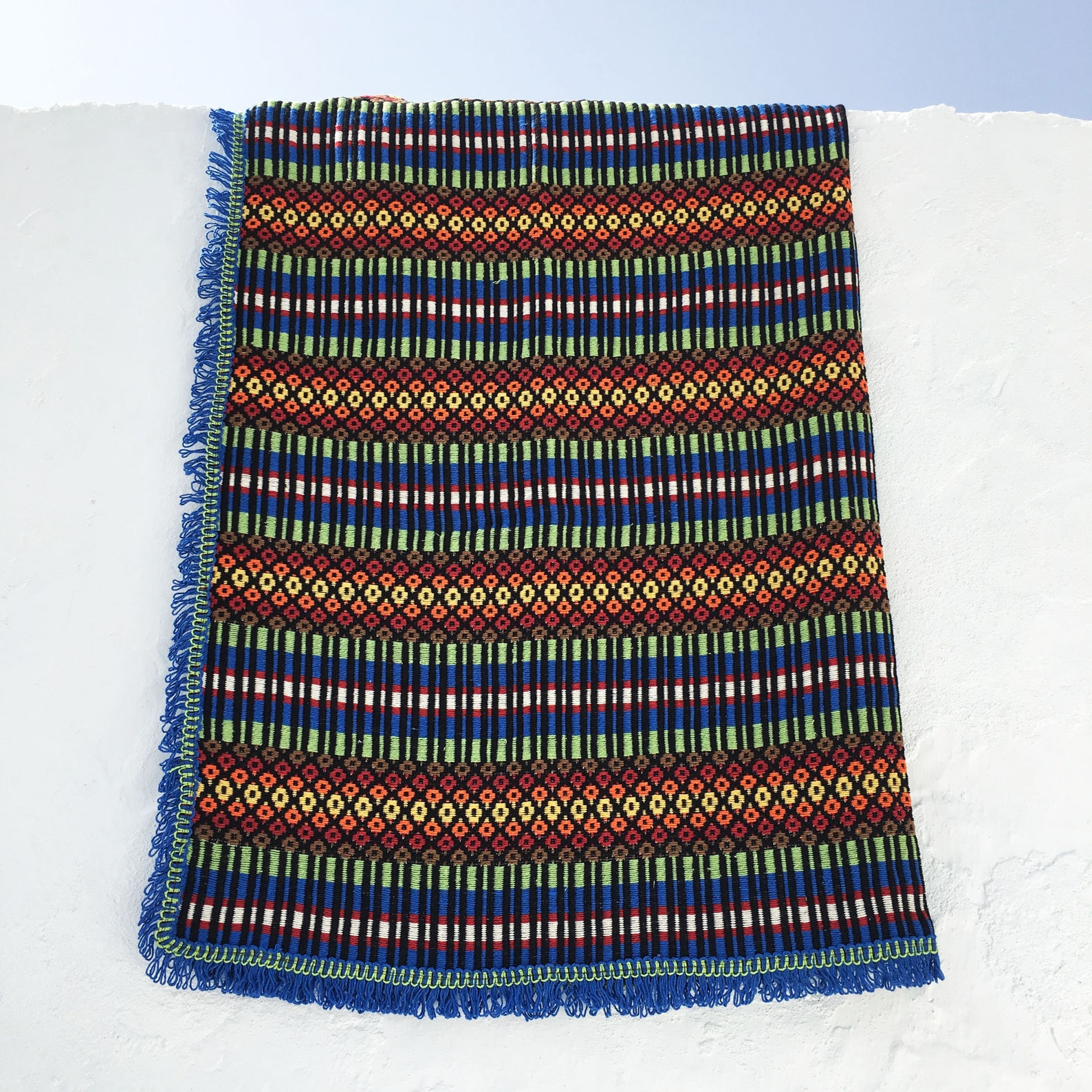 Tradicional Portuguese Blanket Cotton Blanked Handmade Etsy