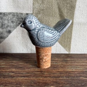 Cork Wine Bottle Stoppers - Ceramic and Cork - Portuguese cuisine