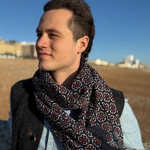 Thomas WOOL MENS very soft scarf KR46