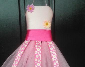 tutu dress hair clip /bow holder organiser