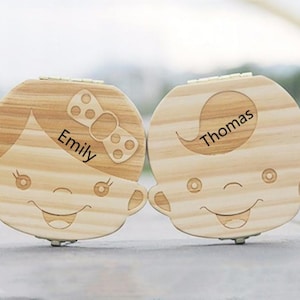 Caixa de fada dos dentes, caixa de dentes de bebê, lembranças de dentes de bebê, caixa de dentes de bebê personalizada, fada dos dentes, dentes de bebê, menino, menina