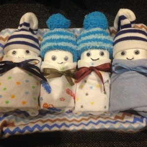 Baby Diaper Cake: Newborn Gift Basket, Baby Shower Decor