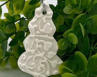Handmade Clay Christmas Ornament: Baby's First Christmas Keepsake