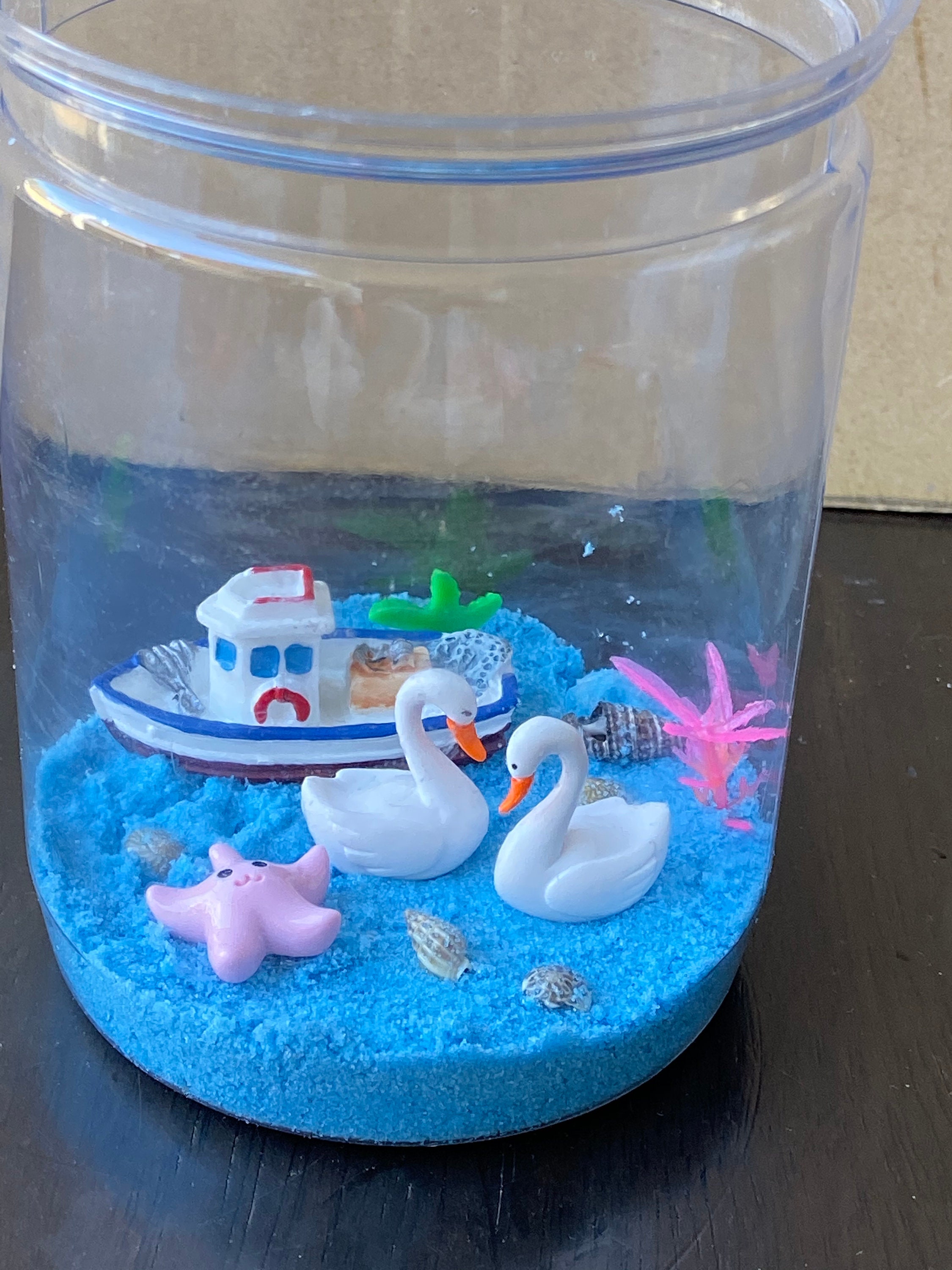 GANAZONO Peces Flotantes De Cerámica, 6 Piezas De Peces De Colores Falsos Para Acuario, Peces Koi, Figuras Flotantes De Cerámica Flotante De Peces Subacuáticos, Peces Realistas Para Jardín De Hadas