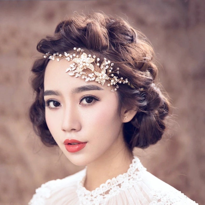 Bridal Hair Vine Bridal Hair Jewelry Wedding Headpiece Bridal Etsy