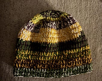 Sombrero de carnaval tejido a crochet