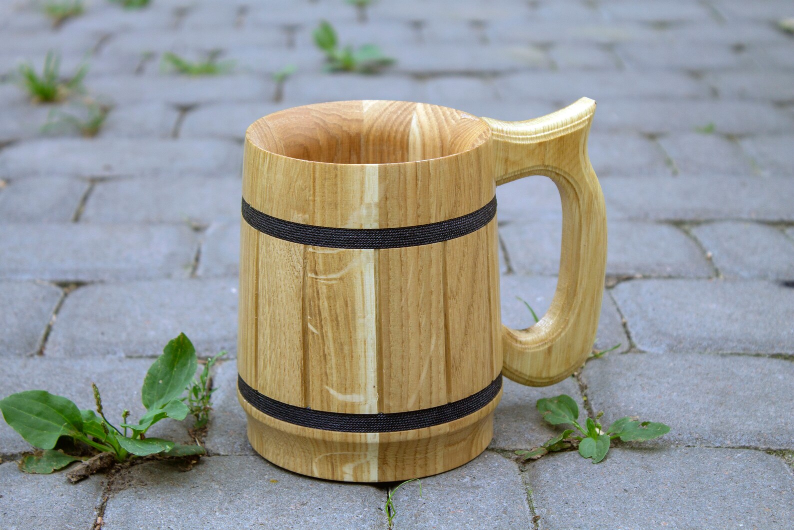Sale Set of Four Wooden Large Beer Mug Handmade personalized Etsy