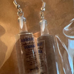 Vodka earrings