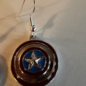 Shield earrings