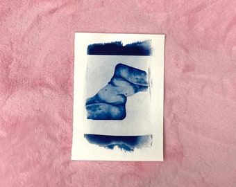 A5 Original Cyanotype Print