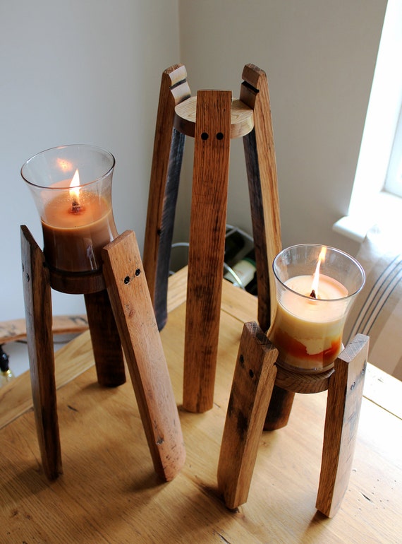 with tealight glass votive holders Oak Scotch Whisky Barrel stave twin tealight holder with tealight glass votive holders Oak Scotch Whisky Barrel stave twin tealight holder