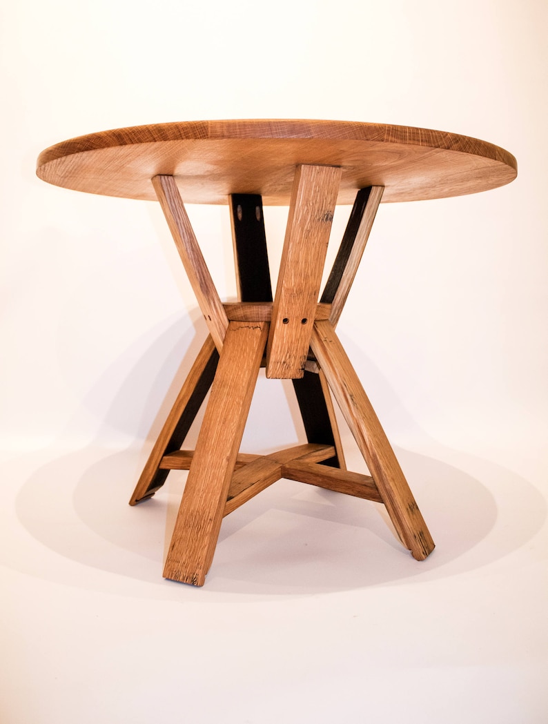 Hand Crafted Oak Scotch Whisky Barrel Hour Glass Coffee Table Etsy UK