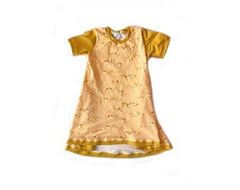 Feathered Friends Tunic Dress  ~  Birth - 5/6T  ~ baby shirt  ~ toddler shirt  ~ baby dress  ~ summer dress  ~ Beachwear  ~  toddler dress