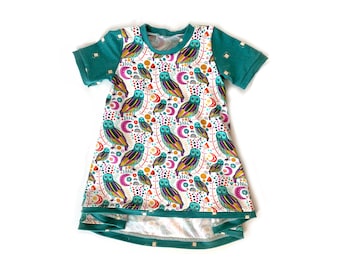 Superb Owl Tunic Dress  ~  Birth - 5/6T  ~ baby shirt  ~ toddler shirt  ~ baby dress  ~ summer dress  ~ Beachwear  ~  toddler dress