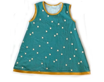 Be Square Sleeveless Tunic ~ baby tunic dress ~ toddler shirt  ~ baby dress  ~ summer dress  ~ Beachwear  ~  toddler dress