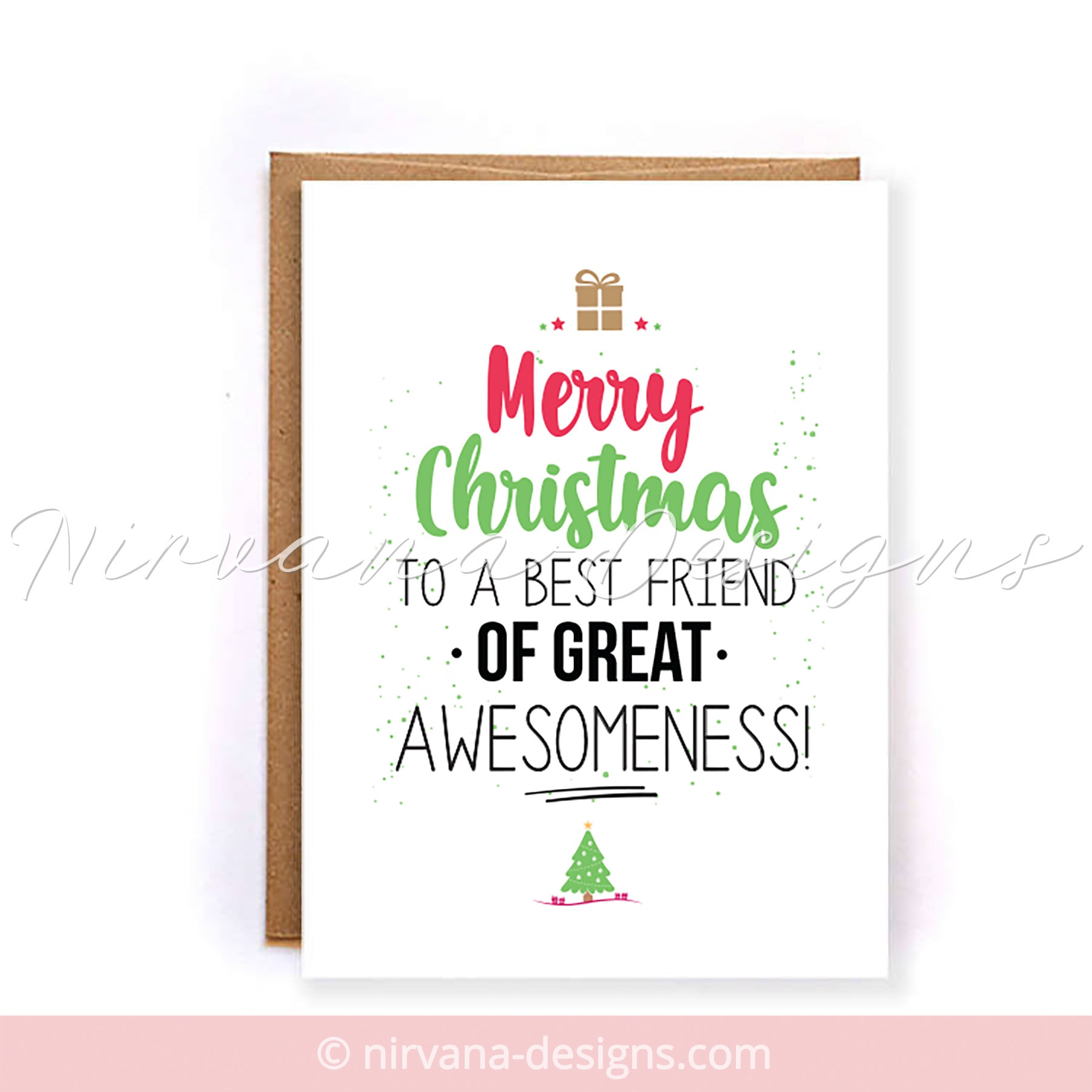 christmas cards for best friends merry christmas to an etsy