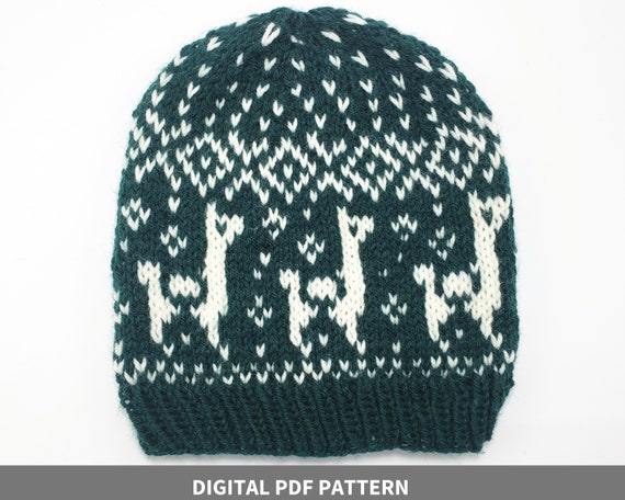 Fair Isle Snowflake Knitting Chart