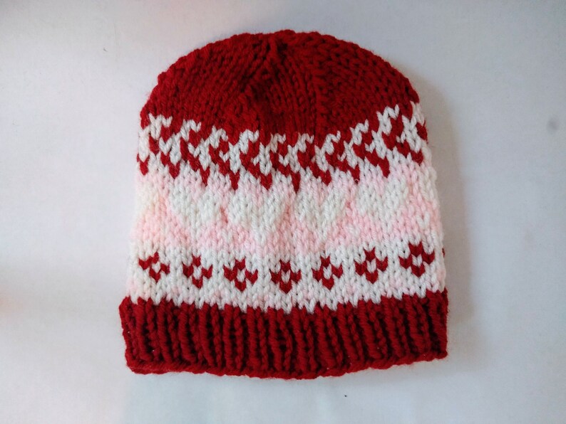fair isle baby hat