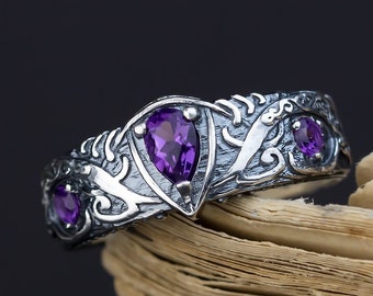 Bethlehem talisman ring, Sterling silver 925, Oringo protective jewelry, made in Ukraine