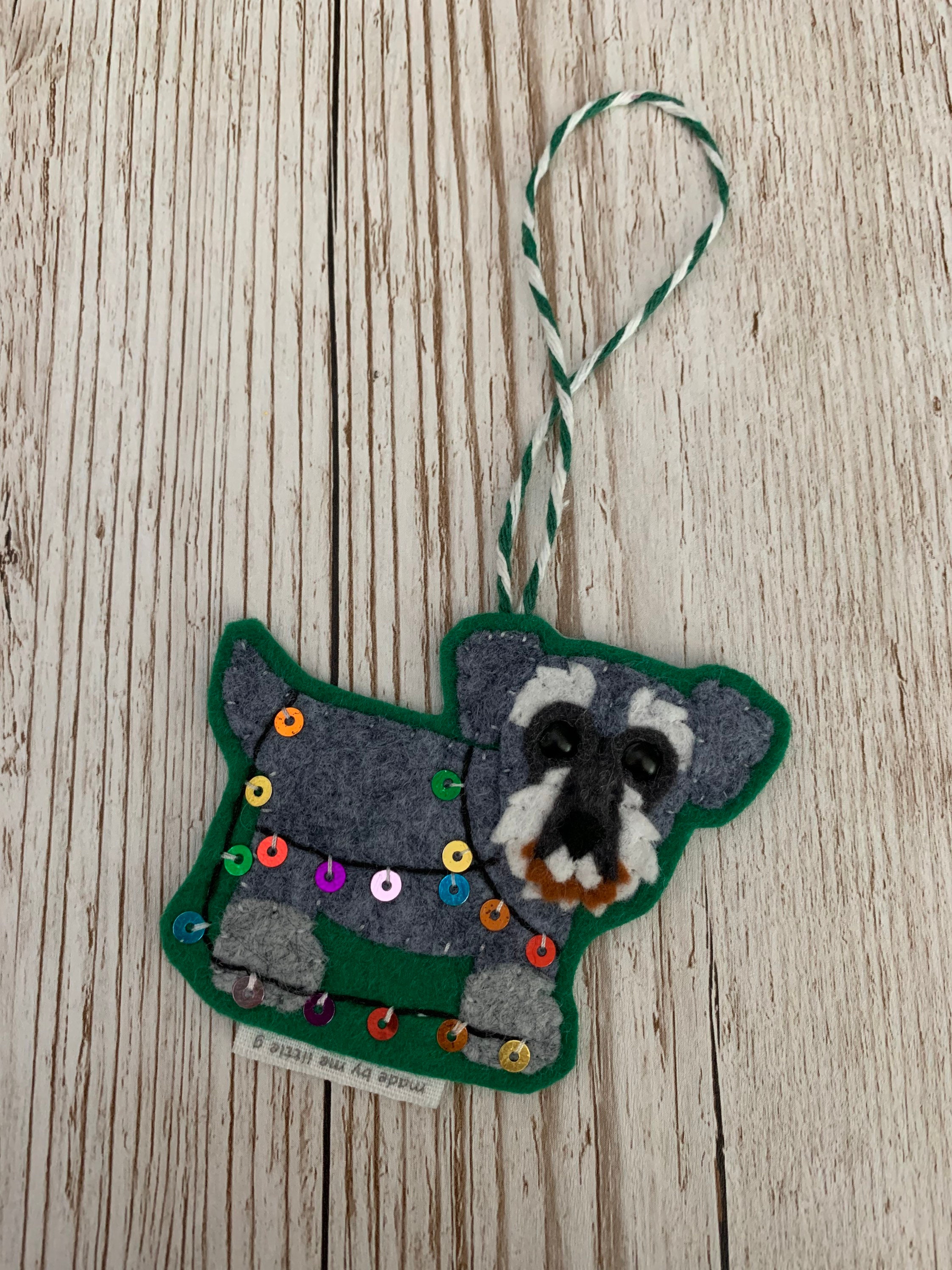 Personalised Dog Christmas Tree Decoration Dog Christmas Etsy UK