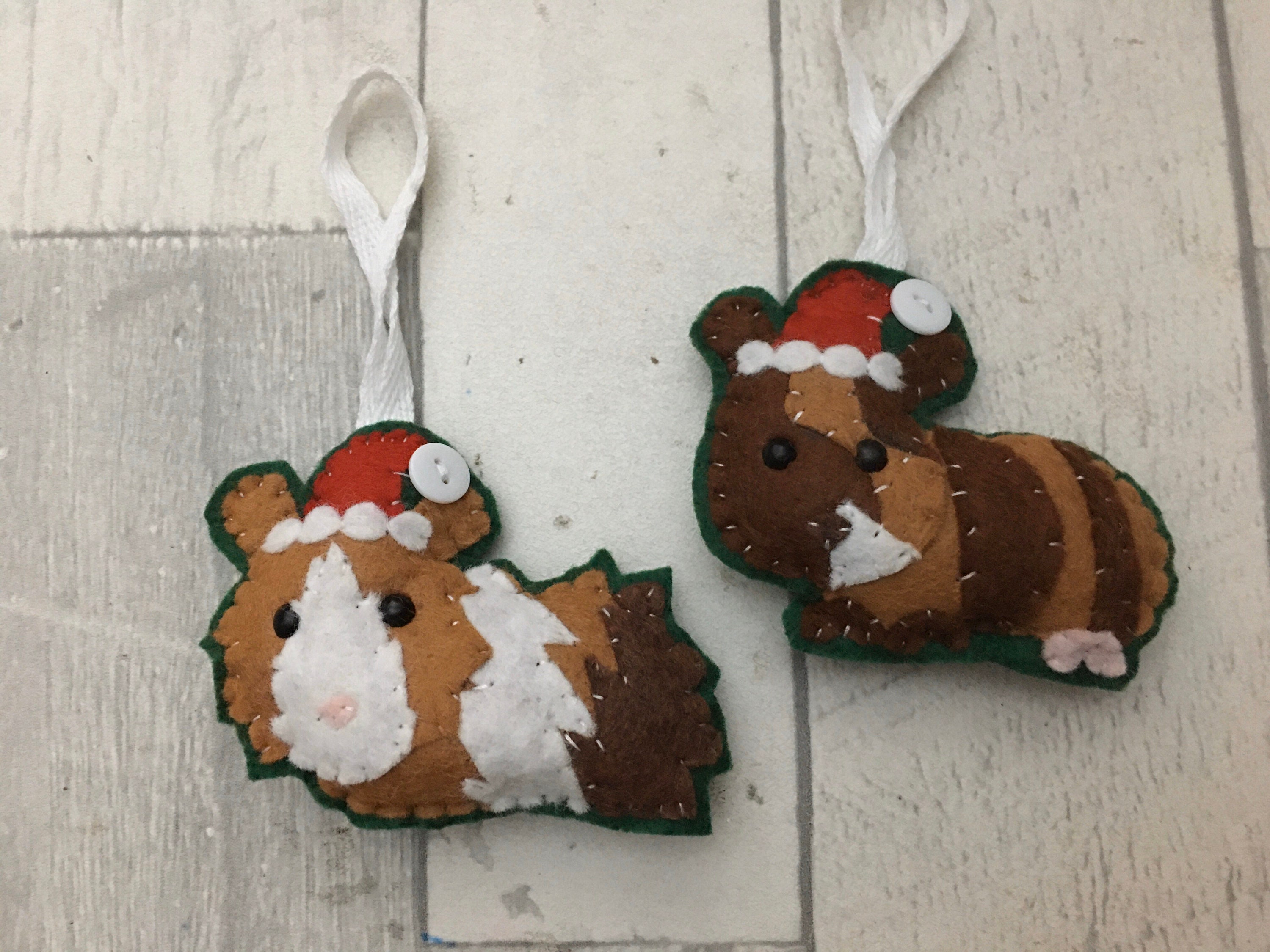 Guinea Pig Christmas Decorations Guinea Pig Christmas Decorations