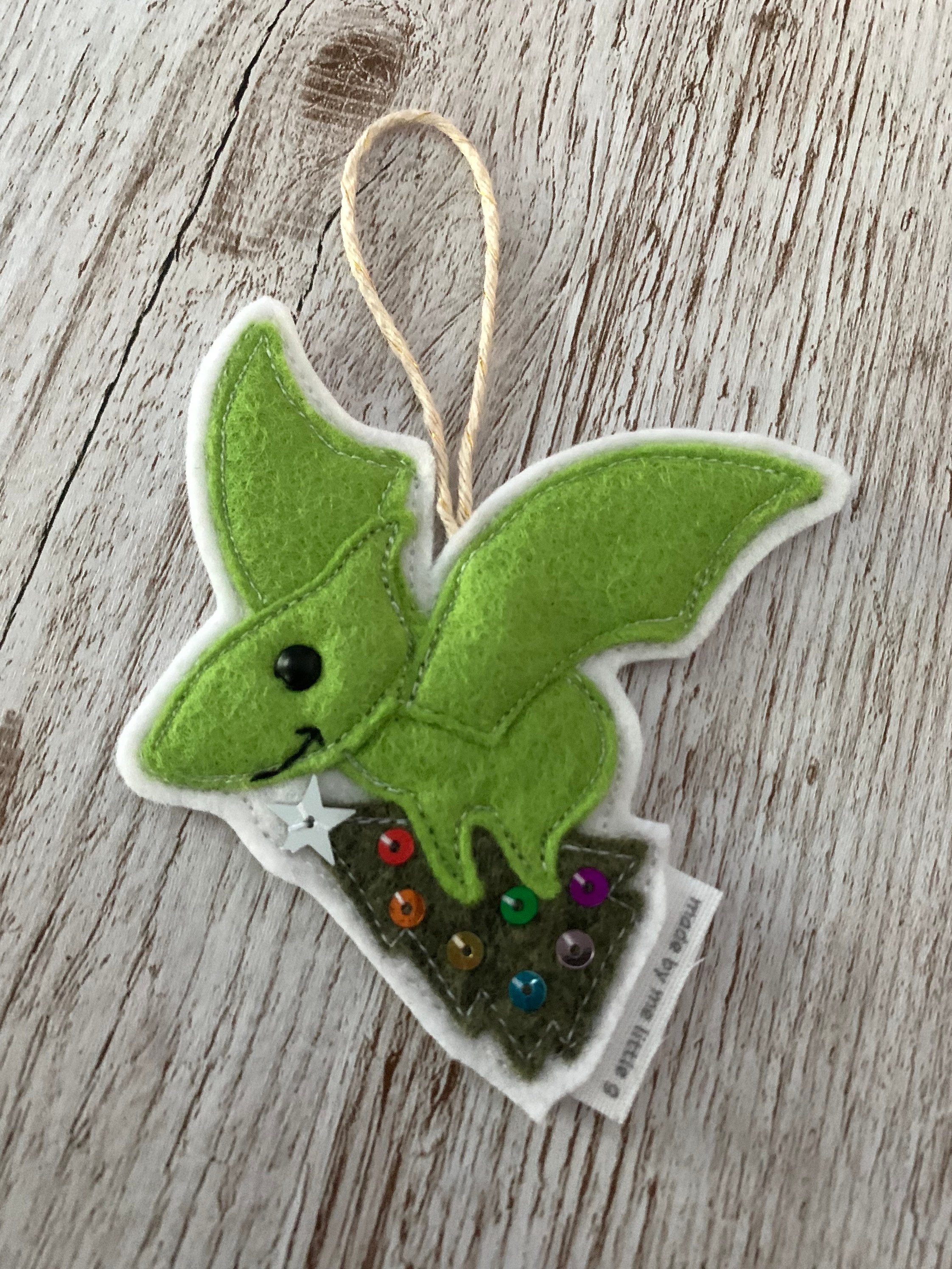 Dinosaur Christmas tree decorations Etsy