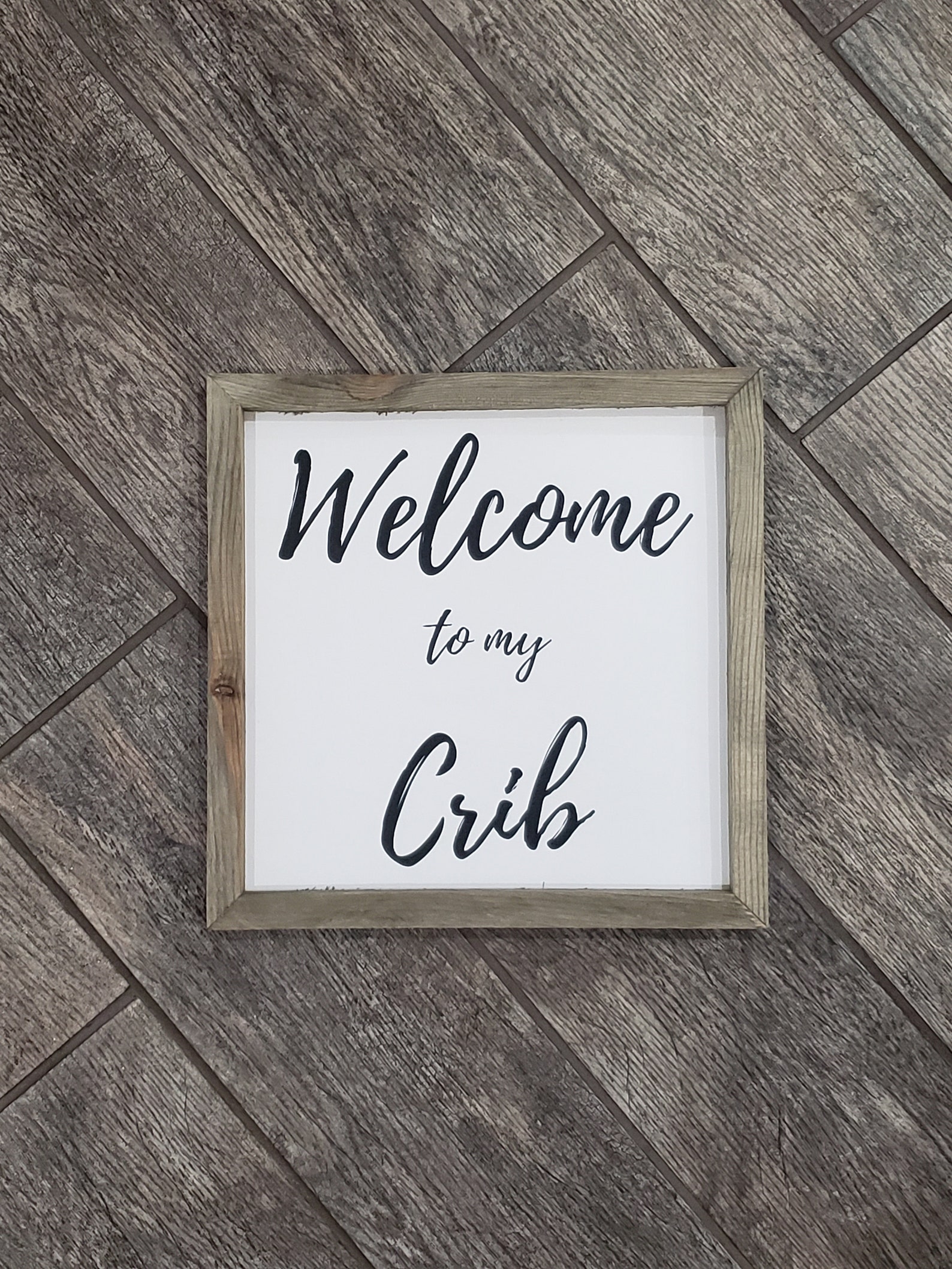 to my Crib Sign Baby Nursery Decor Baby Shower Etsy