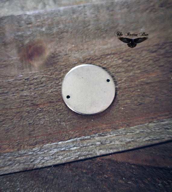 Metal Stamping Blank Connector Stainless Steel Silver Connector