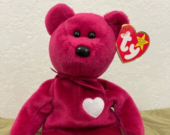 Valentina Beanie Baby with tag errors