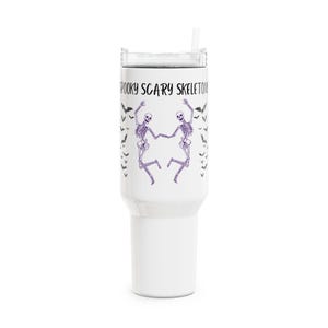 Spooky Scary Skeletons Tumbler 40oz