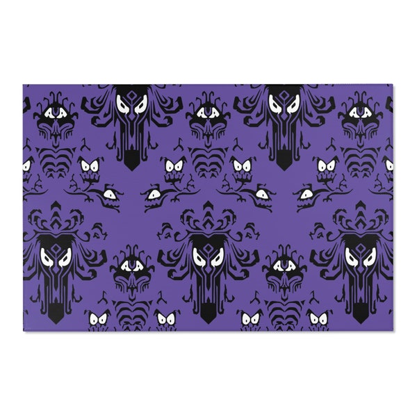 Haunted Mansion Wallpaper Rug Etsy Singapore