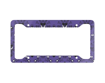 Haunted Mansion Wallpaper License Plate Frame