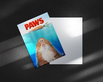 A5 Postcard PAWS