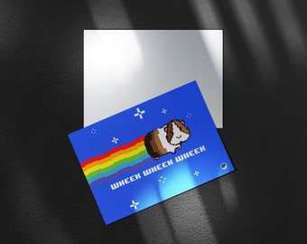 A5 Postcard NYAN PIGGIE