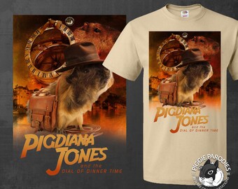 Pigdiana Jones and the Dial of Dinner Time (Unisex)
