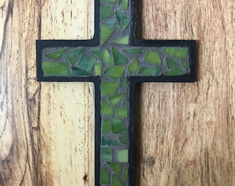 Glass Mosaic Cross