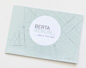 Berlin travel guide and map, BertaBerlin - Neukölln & Berlin / mini Pocket Guide-map guide