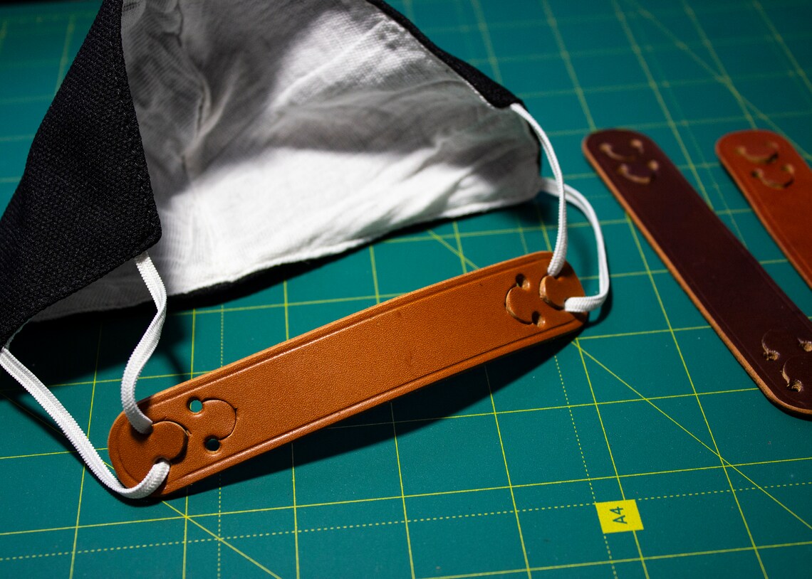 Mask Strap Holder Leather Ear Saver for Face Masks Surgical Etsy