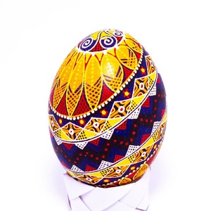 Sunflower Pysanka Ukrainian Easter egg, Pysanky Eggs Easter Gifts, Ukrainian Gift Easter Table Decor Easter Gift Mom, Décor Collectible Egg